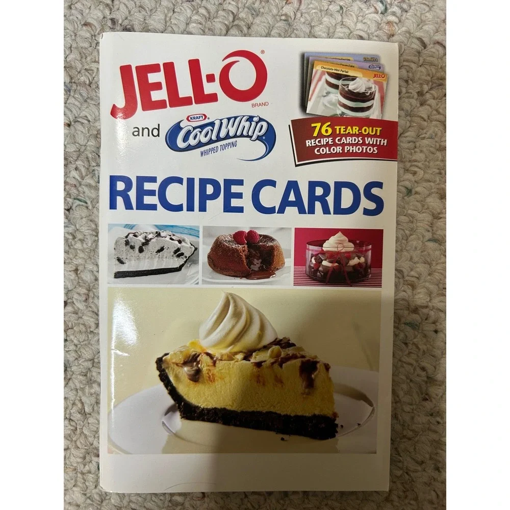 Vintage Cookbook Lot Bisquick Jell-O Cheerios Philadelphia‎ Cream Cheese